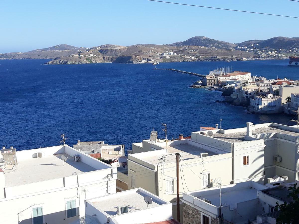 Апартаменти Sea Breeze-Vaporia-Syros Ермуполіс Екстер'єр фото